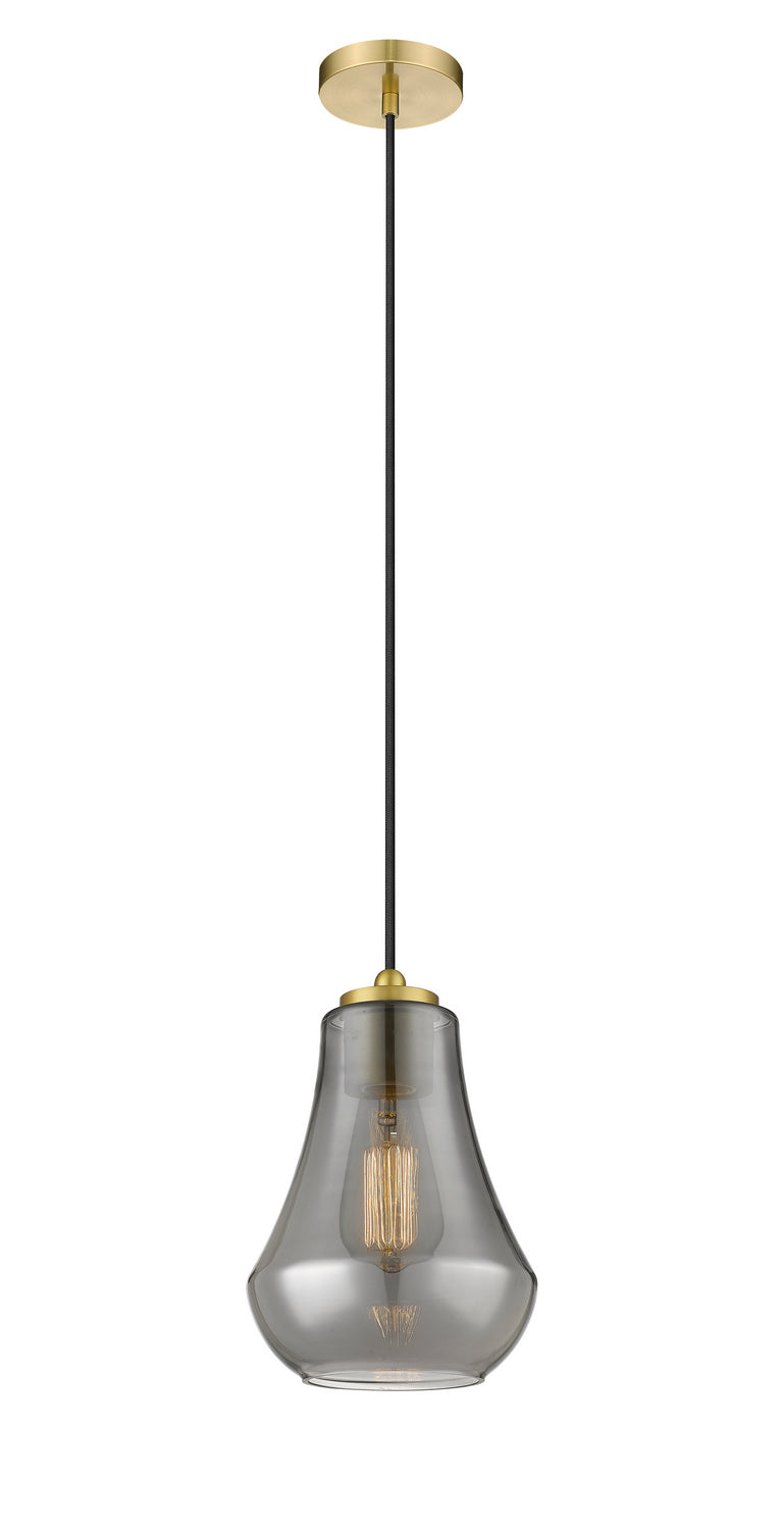 Innovations 490-1P-SG-G573-7 One Light Mini Pendant, Satin Gold