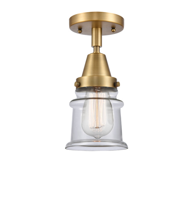 Innovations 447-1C-BB-G182S-LED LED Flush Mount, Brushed Brass