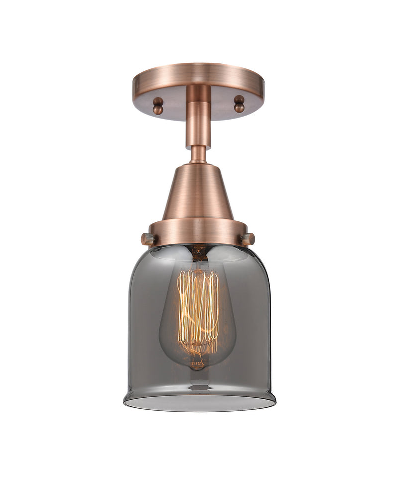 Innovations 447-1C-AC-G53-LED LED Flush Mount, Antique Copper