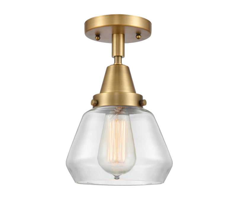 Innovations 447-1C-BB-G172-LED LED Flush Mount, Brushed Brass