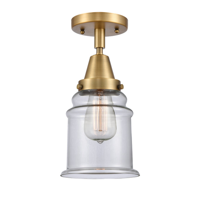 Innovations 447-1C-BB-G182-LED LED Flush Mount, Brushed Brass