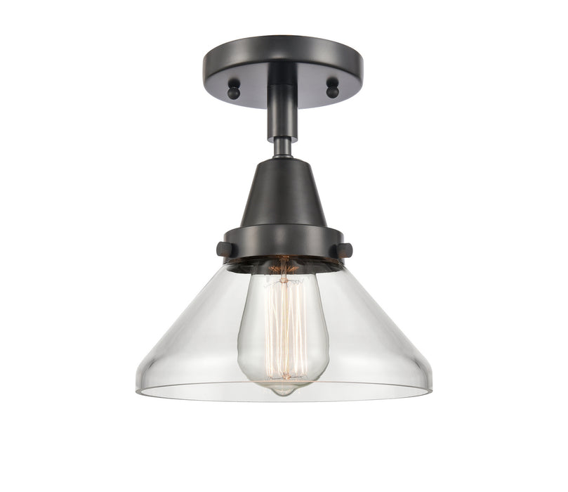 Innovations 447-1C-BK-G4472-LED LED Flush Mount, Matte Black