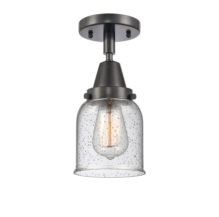Innovations 447-1C-BK-G54-LED LED Flush Mount, Matte Black