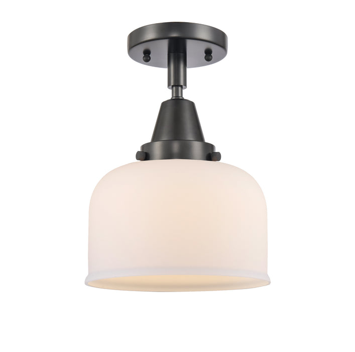 Innovations 447-1C-BK-G71-LED LED Flush Mount, Matte Black