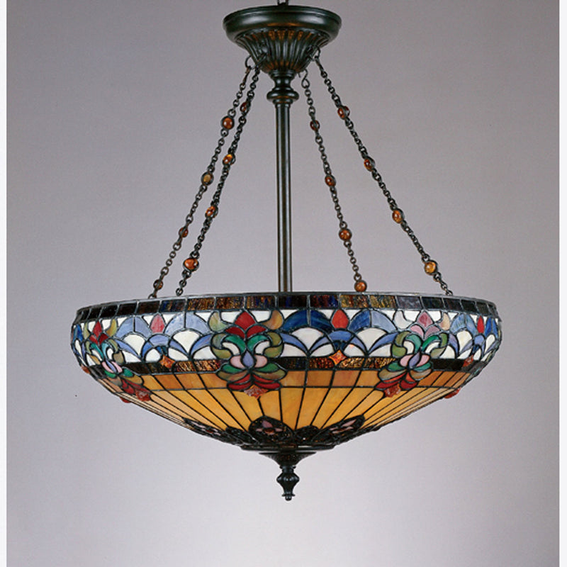 Quoizel TF1781VB Four Light Pendant, Vintage Bronze