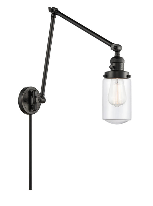 Innovations 238-BK-G312-LED LED Swing Arm Lamp, Matte Black