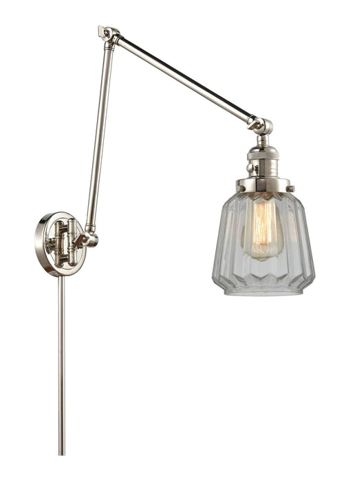 Innovations 238-PN-G142-LED LED Swing Arm Lamp, Polished Nickel