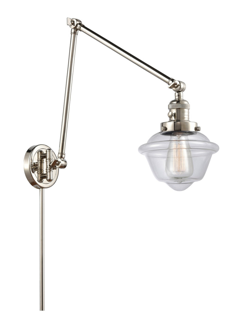 Innovations 238-PN-G532-LED LED Swing Arm Lamp, Polished Nickel