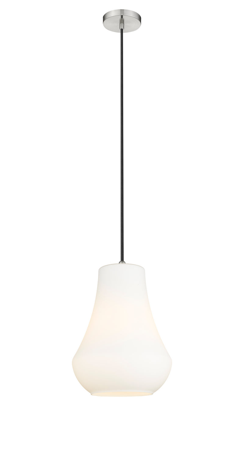 Innovations 491-1P-SN-G571-12 One Light Mini Pendant, Brushed Satin Nickel