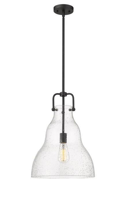 Innovations 494-1S-BK-G594-14 One Light Pendant, Matte Black