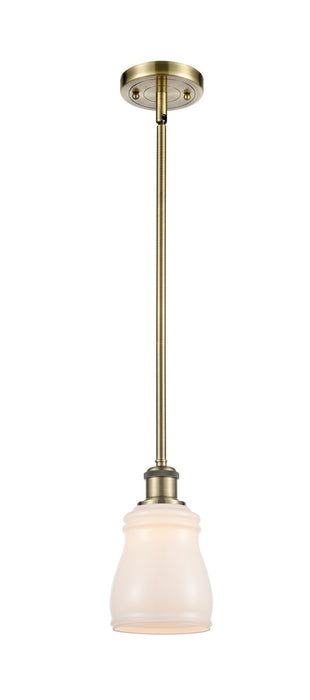Innovations 516-1S-AB-G391 One Light Mini Pendant, Antique Brass