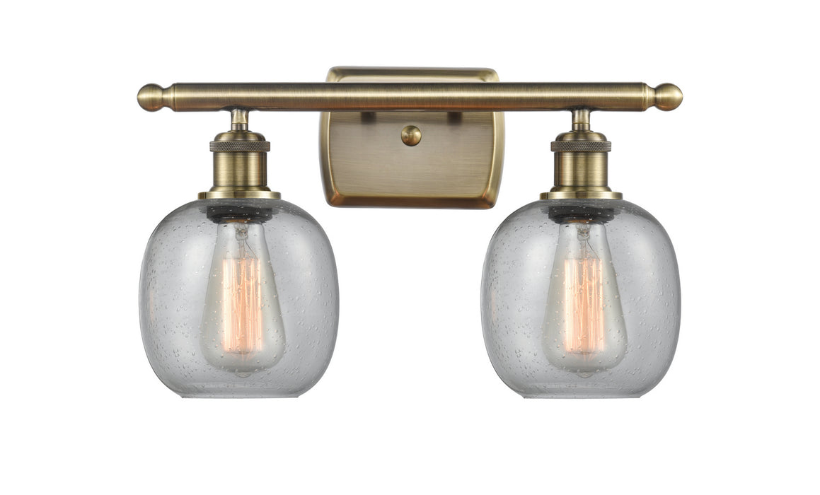 Innovations 516-2W-AB-G104-LED LED Bath Vanity, Antique Brass