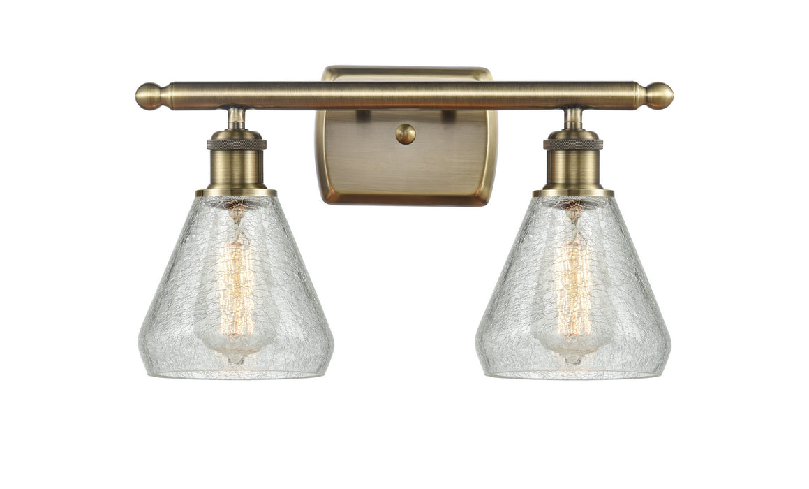 Innovations 516-2W-AB-G275-LED LED Bath Vanity, Antique Brass