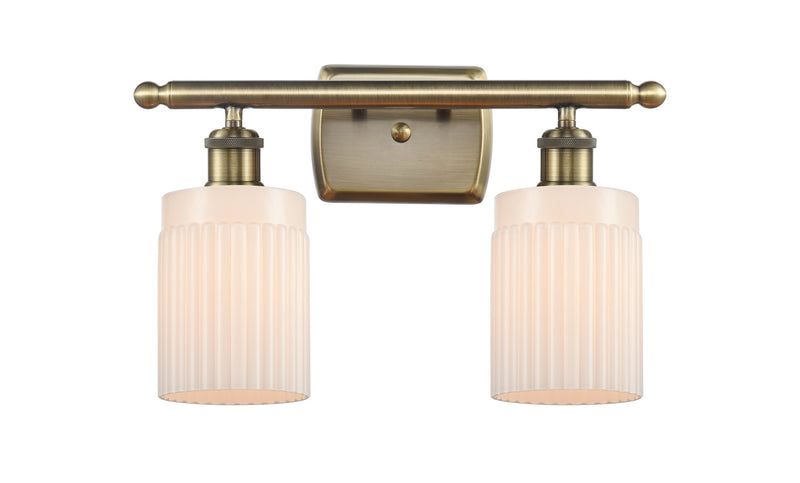 Innovations 516-2W-AB-G341-LED LED Bath Vanity, Antique Brass
