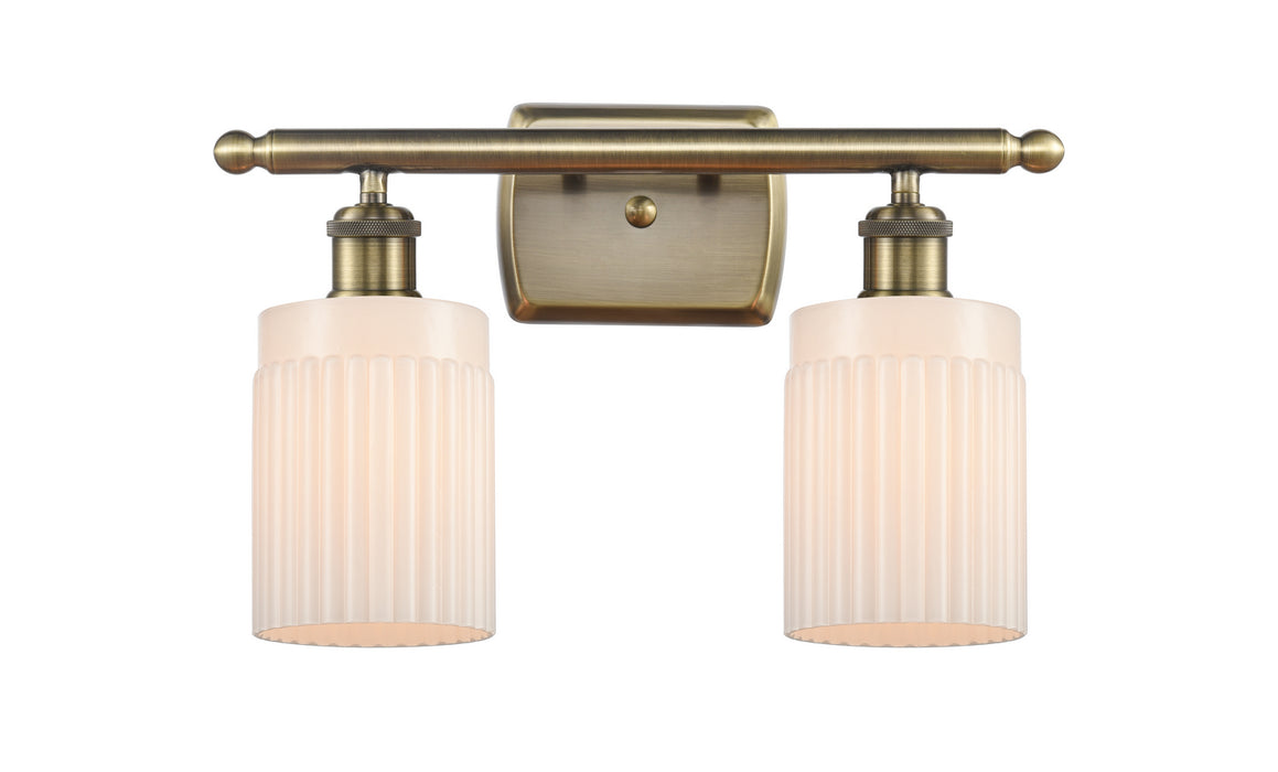 Innovations 516-2W-AB-G341-LED LED Bath Vanity, Antique Brass