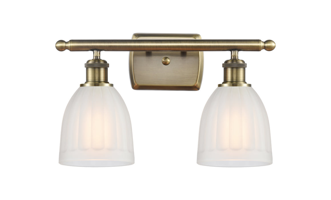 Innovations 516-2W-AB-G441-LED LED Bath Vanity, Antique Brass