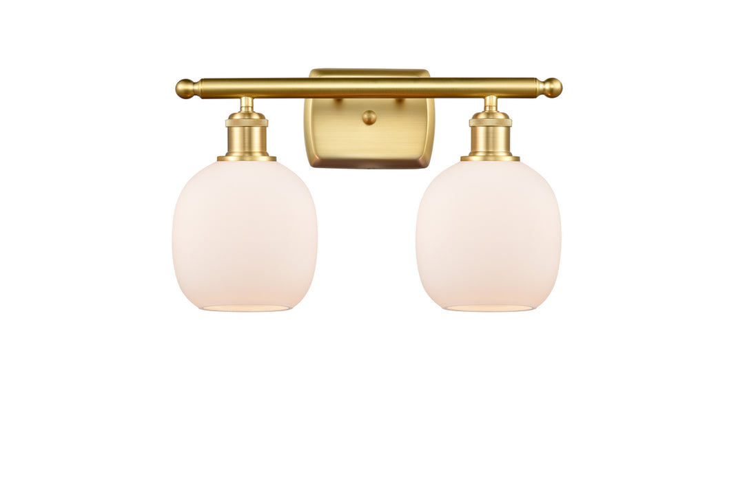Innovations 516-2W-SG-G101-LED LED Bath Vanity, Satin Gold