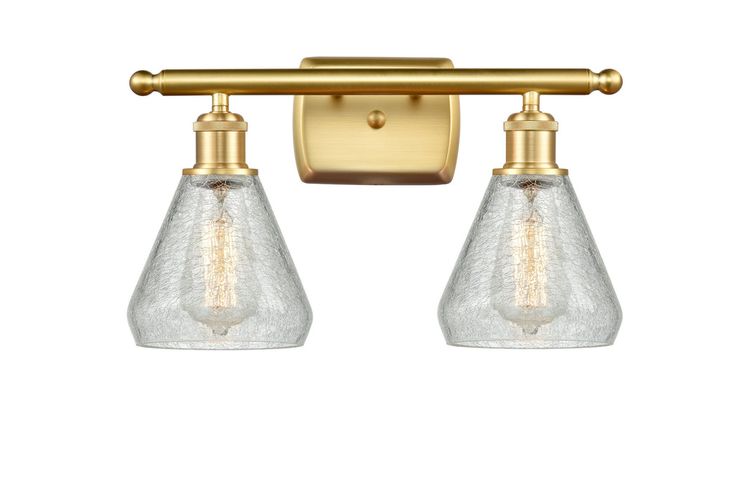 Innovations 516-2W-SG-G275-LED LED Bath Vanity, Satin Gold