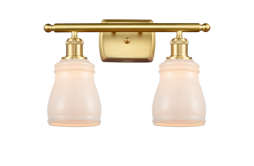 Innovations 516-2W-SG-G391-LED LED Bath Vanity, Satin Gold