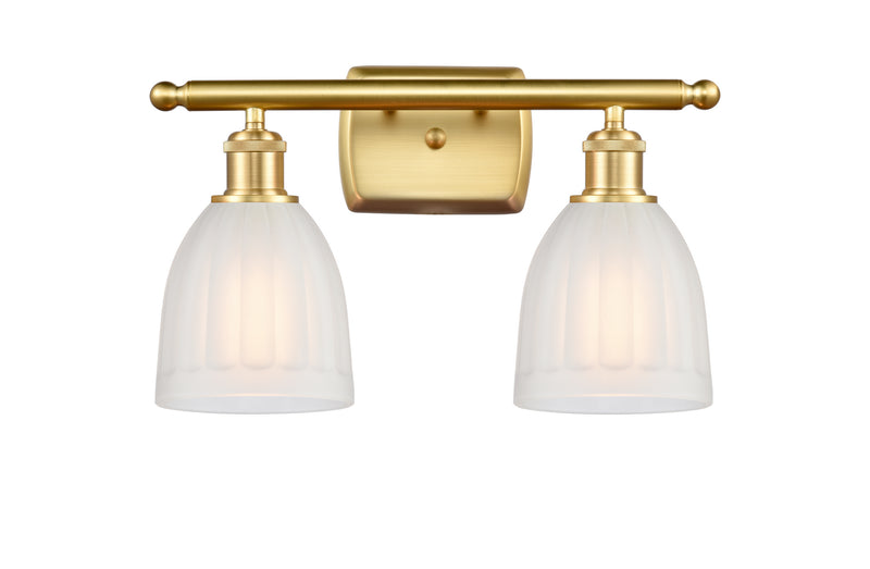 Innovations 516-2W-SG-G441-LED LED Bath Vanity, Satin Gold