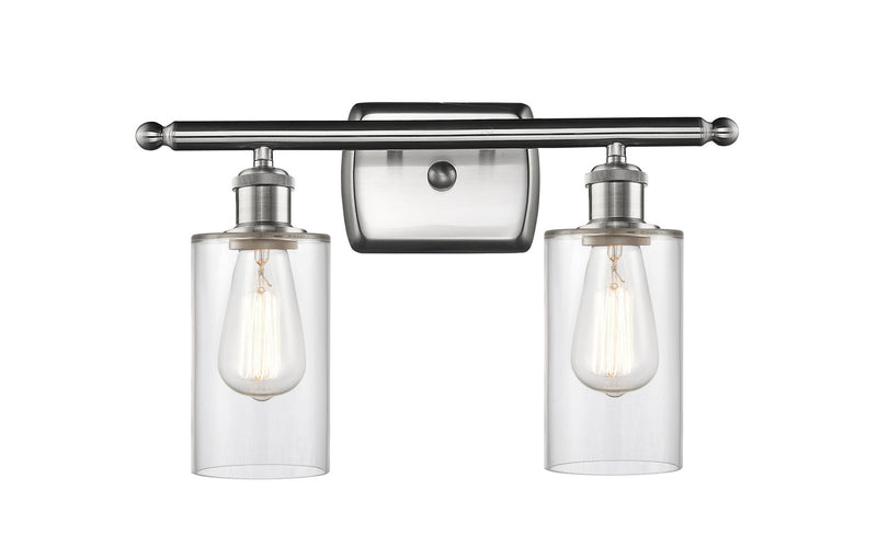 Innovations 516-2W-SN-G802-LED LED Bath Vanity, Brushed Satin Nickel