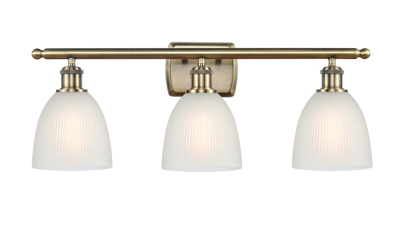 Innovations 516-3W-AB-G381-LED LED Bath Vanity, Antique Brass