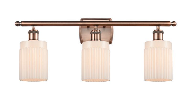 Innovations 516-3W-AC-G341-LED LED Bath Vanity, Antique Copper