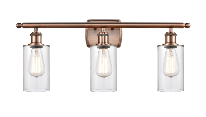 Innovations 516-3W-AC-G802-LED LED Bath Vanity, Antique Copper