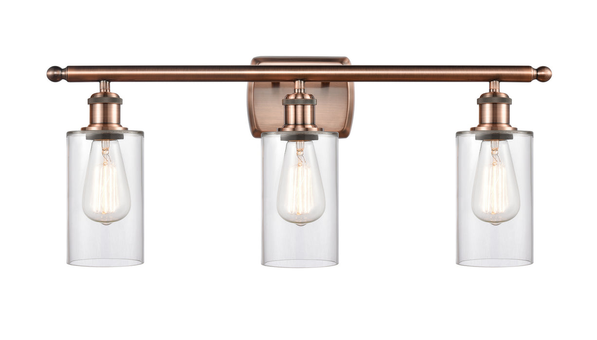 Innovations 516-3W-AC-G802-LED LED Bath Vanity, Antique Copper