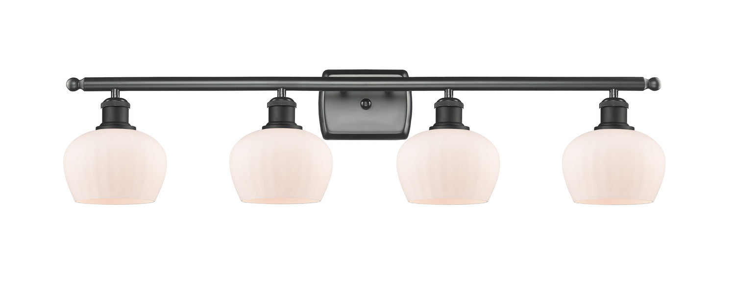 Innovations 516-4W-BK-G91-LED LED Bath Vanity, Matte Black