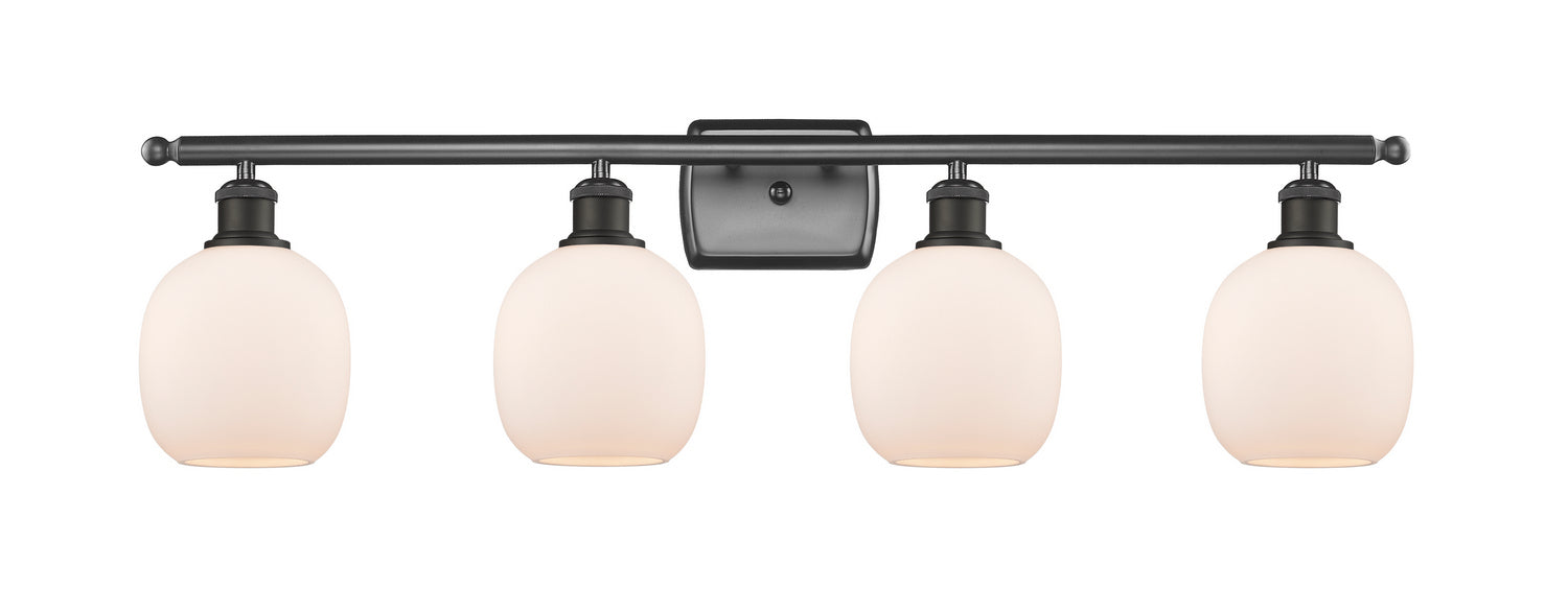 Innovations 516-4W-OB-G101-LED LED Bath Vanity, Oil Rubbed Bronze