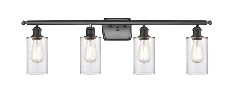 Innovations 516-4W-OB-G802 Four Light Bath Vanity, Oil Rubbed Bronze