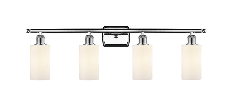 Innovations 516-4W-PC-G801 Four Light Bath Vanity, Polished Chrome