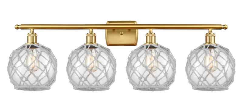 Innovations 516-4W-SG-G122-8RW-LED LED Bath Vanity, Satin Gold