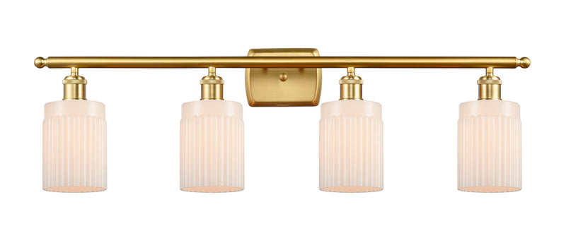 Innovations 516-4W-SG-G341-LED LED Bath Vanity, Satin Gold