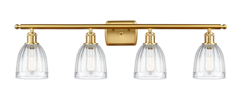 Innovations 516-4W-SG-G442-LED LED Bath Vanity, Satin Gold