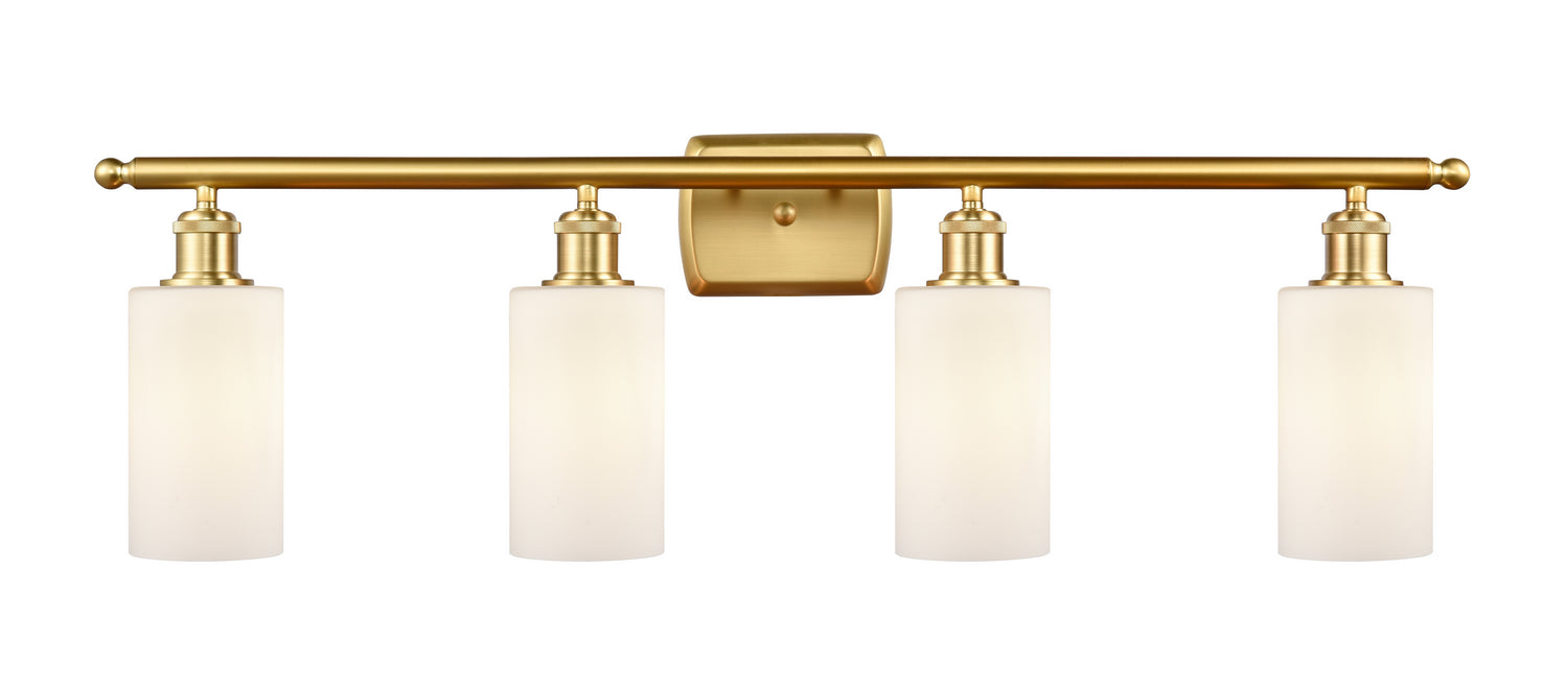Innovations 516-4W-SG-G801 Four Light Bath Vanity, Satin Gold