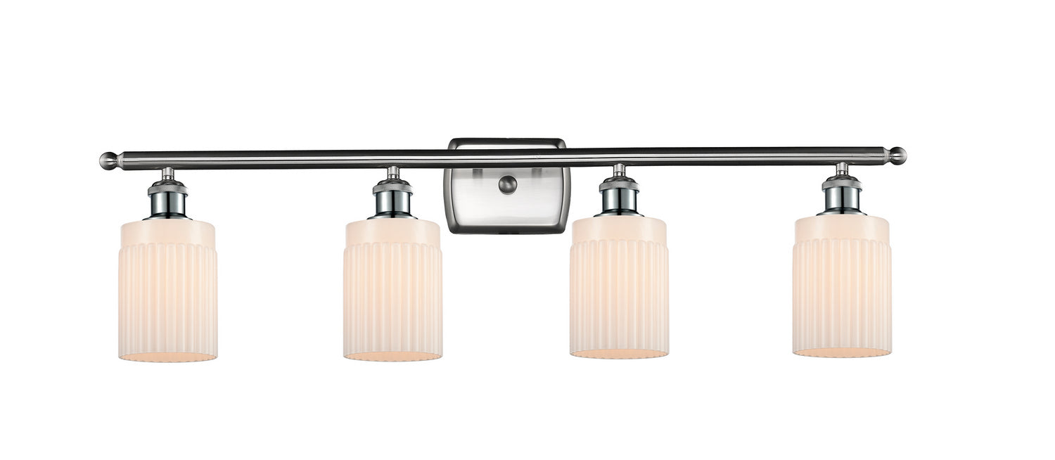 Innovations 516-4W-SN-G341 Four Light Bath Vanity, Brushed Satin Nickel