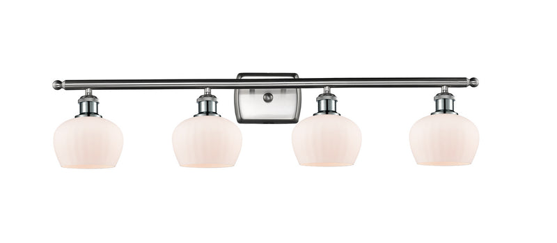 Innovations 516-4W-SN-G91 Four Light Bath Vanity, Brushed Satin Nickel