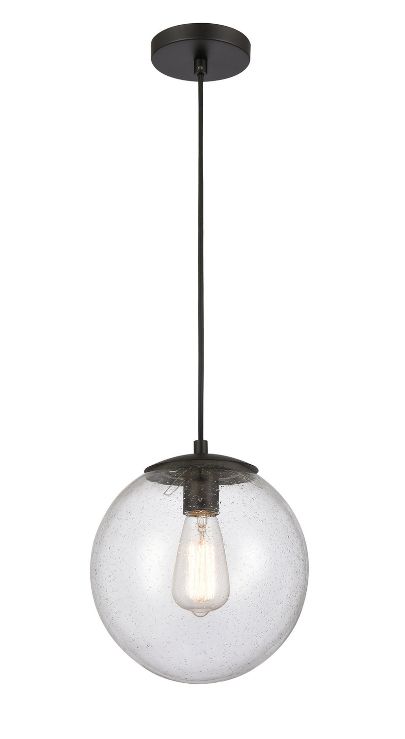 Innovations 610-BK-SDY One Light Mini Pendant, Matte Black