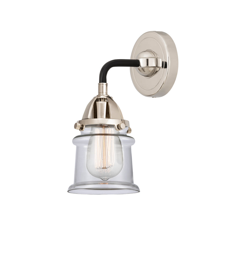 Innovations 288-1W-BPN-G182S One Light Wall Sconce, Black Polished Nickel