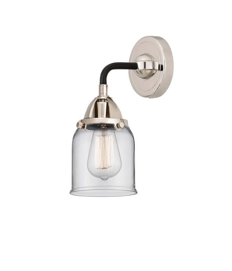 Innovations 288-1W-BPN-G52 One Light Wall Sconce, Black Polished Nickel