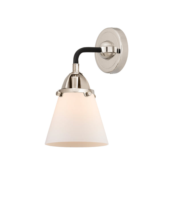 Innovations 288-1W-BPN-G61 One Light Wall Sconce, Black Polished Nickel