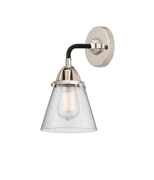 Innovations 288-1W-BPN-G64 One Light Wall Sconce, Black Polished Nickel
