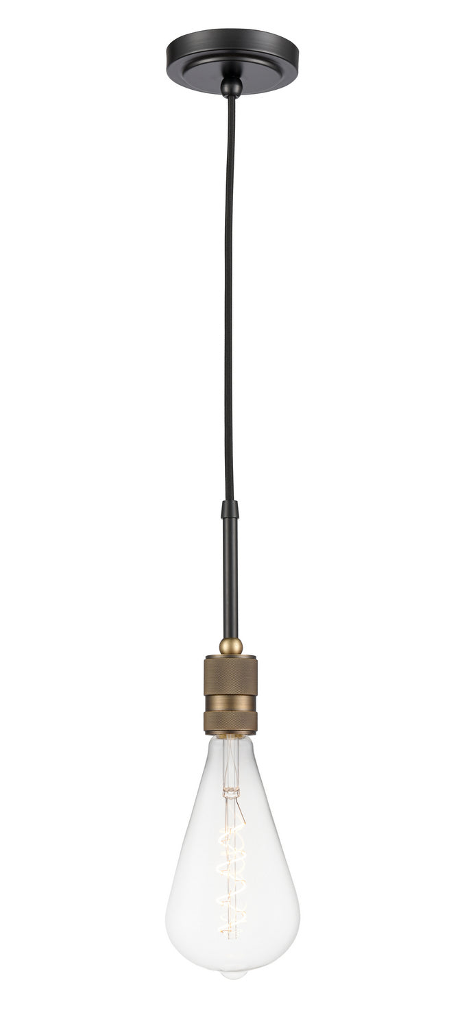 Innovations 444-1P-BAB-BB-125-LED LED Mini Pendant, Black Antique Brass