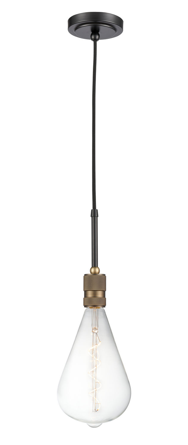 Innovations 444-1P-BAB-BB-164-LED LED Mini Pendant, Black Antique Brass