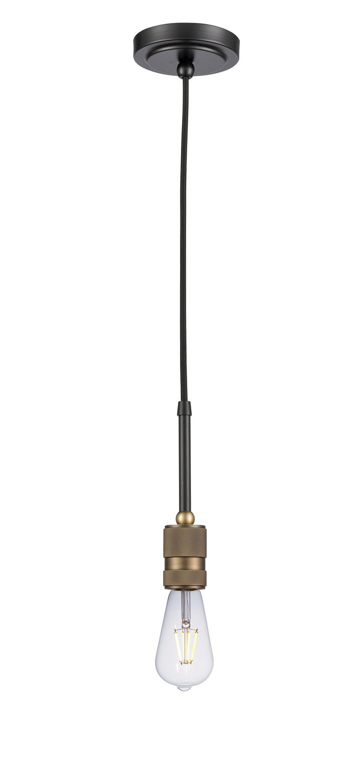 Innovations 444-1P-BAB-BB-60-LED LED Mini Pendant, Black Antique Brass