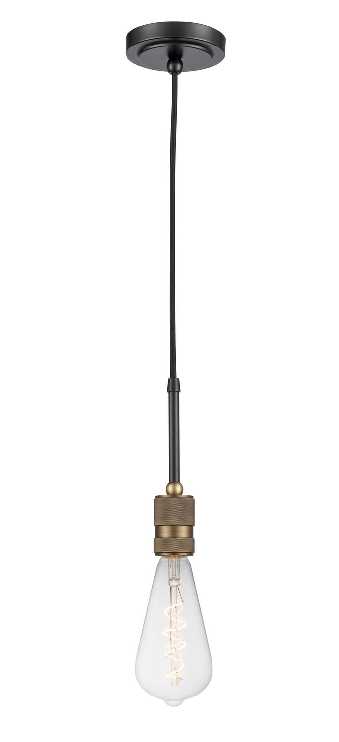Innovations 444-1P-BAB-BB-95-LED LED Mini Pendant, Black Antique Brass