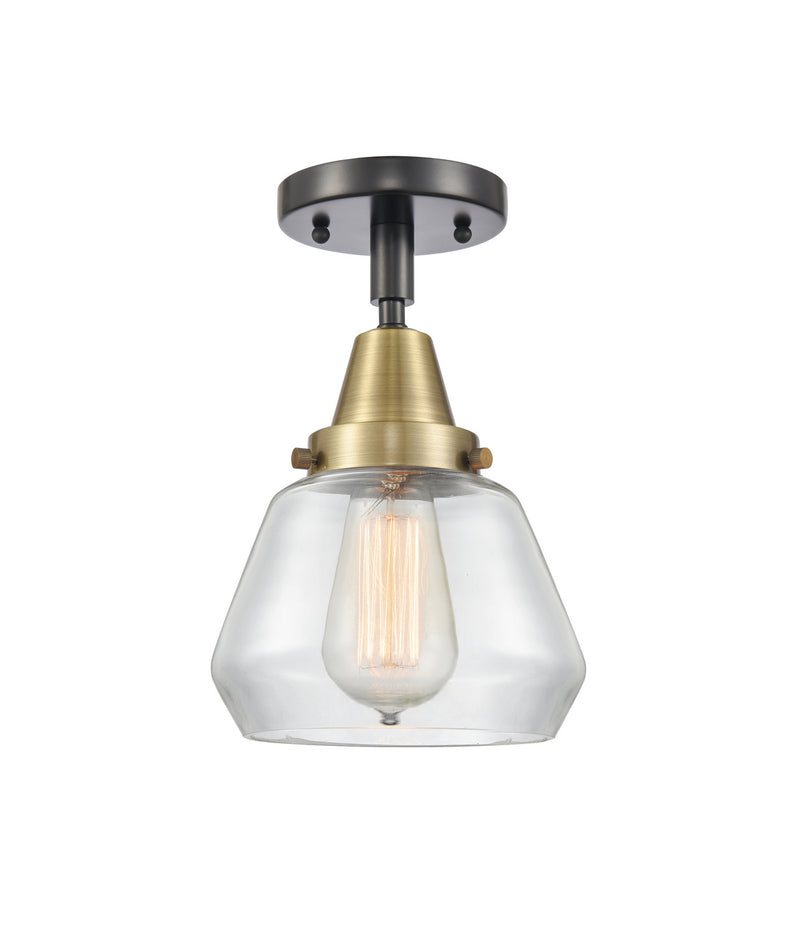 Innovations 447-1C-BAB-G172-LED LED Flush Mount, Black Antique Brass