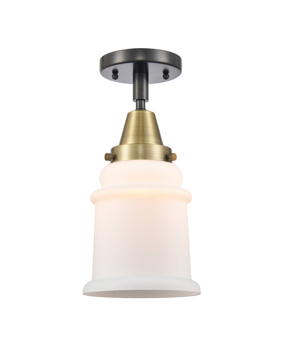 Innovations 447-1C-BAB-G181-LED LED Flush Mount, Black Antique Brass